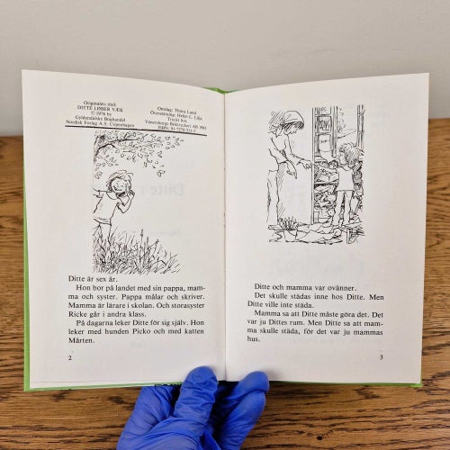 Ditte Rymmer - Leif Esper Andersen - 1983 Illustrated Chapter Book