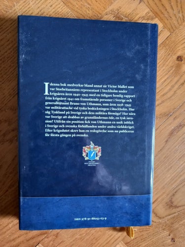 Sveriges Militära Beredskap - Sir Victor Mallet, generallöjtnant Bruno von