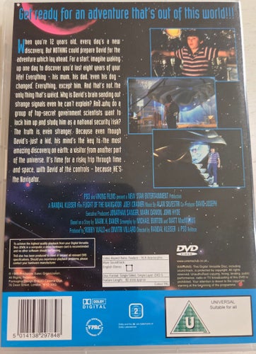 Flight of the navigator/ Borta med tiden (1986) - DVD - Raritet!