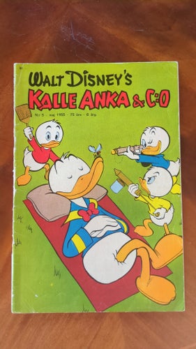 Walt Disney's Kalle Anka & C:o, Nr 5 maj 1955