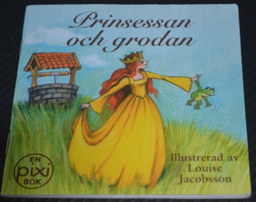 Pixibok Prinsessan och grodan