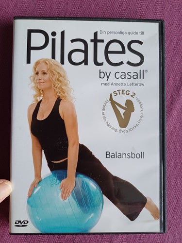DVD Pilates by Casall med Annette Lefterow - Balansboll DVD