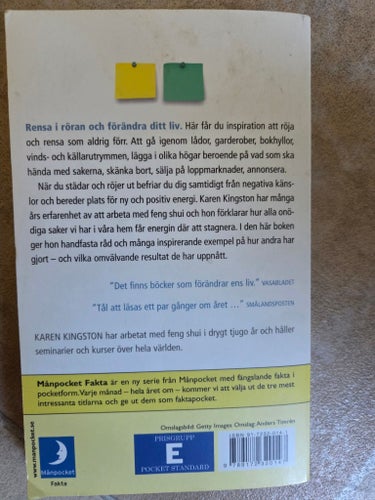 Rensa i röran med Feng Shui av Karen Kingston, 1999