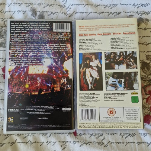 KISS The Second Coming & Exposed VHS-set