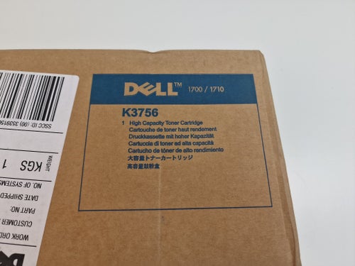 Dell K3756 Högkapacitetstonerkassett för 1700 / 1710
