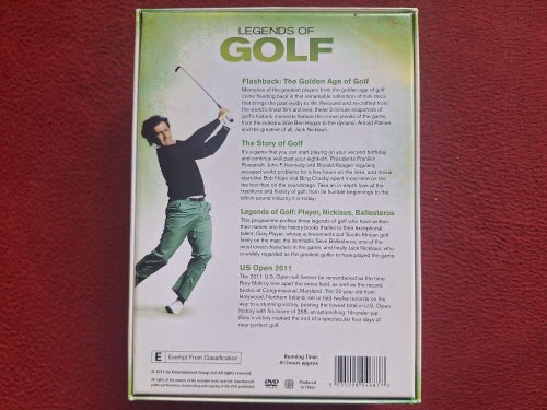 LEGENDS OF GOLF BOX DVD