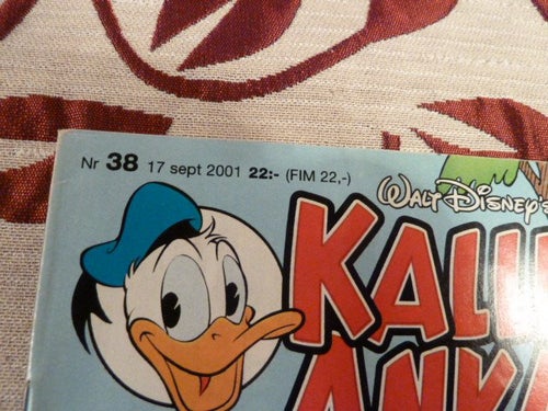 KALLE ANKA & C:O NR38, 2001,