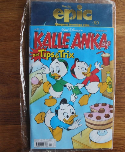 KALLE ANKA 2013 NR 21 med pryl/bilaga
