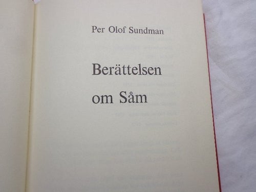 Berättelsen om Sám - Per Olof Sundman (1977)