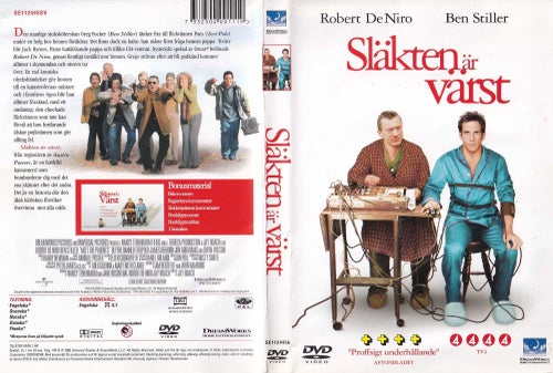DVD - SLÄKTEN ÄR VÄRST - SÖNDAGSFILMEN
