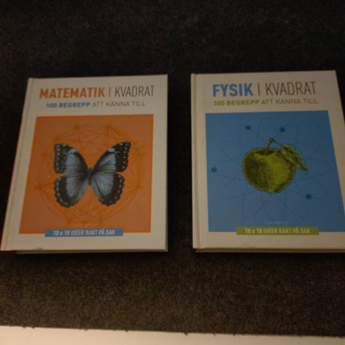 Matematik i kvadrat och Fysik i kvadrat
