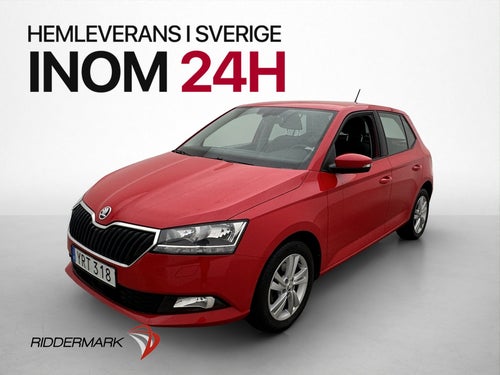 Skoda Fabia 1.0 TSI Style M/K-Värmare Sensorer Farthållare