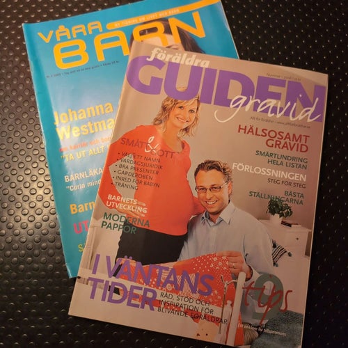 Två tidskrifter om barn och gravida