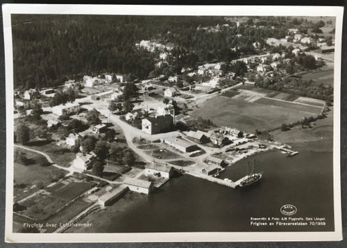 Flygfoto över Loftahammar