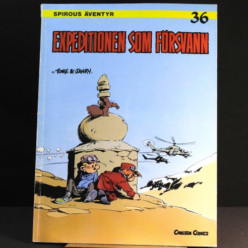 Spirous äventyr 36 - Expeditionen som försvann