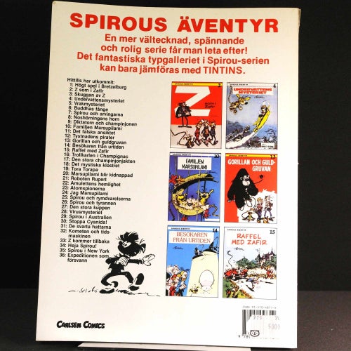 Spirous äventyr 36 - Expeditionen som försvann