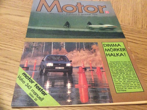 Motor Nr 25 1978 Volvo 343,polarvägen,Angeredsbron,Volvo,BMW motorer,
