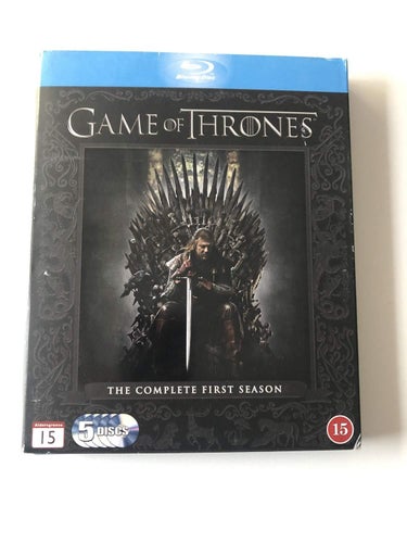 BluRay-box: GAME OF THRONES - Säsong 1 - TOPPSKICK !!