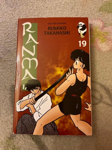 Ranma vol 19 - svenska manga anime fantasy rumiko takahashi inu yasha inuyasha