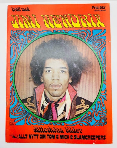 Två tidningar i en ! Jimi Hendrix och Tom & Mick !