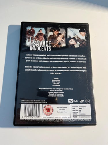 DVD-film: The Savage Innocents (Anthony Quinn, Peter O'Toole)