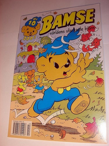 BAMSE 2001 10 (svensk) NY OLÄST
