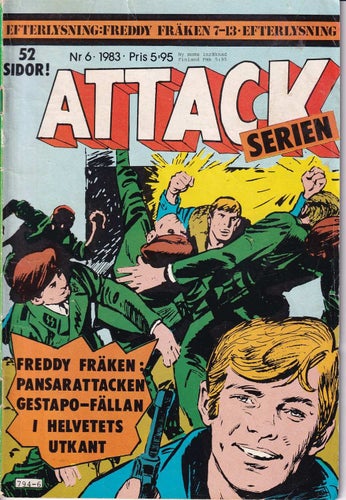 Attack Serien Nr 6 / 1983