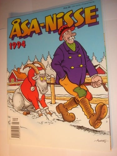 ÅSA-NISSE 1994 JULALBUM NY OLÄST