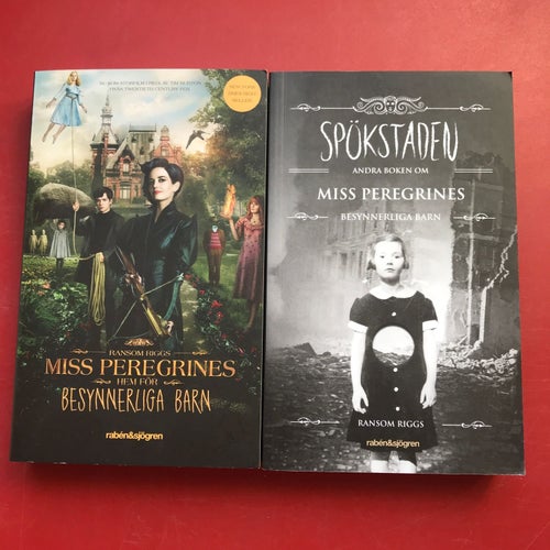 MISS PEREGRINES HEM FÖR BESYNNERLIGA BARN + SPÖKSTADEN Ransom Riggs