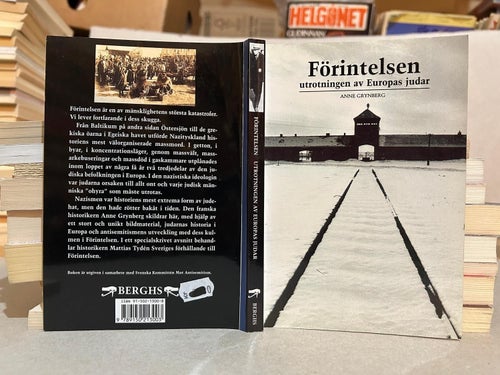Förintelsen utrotningen av Europas judar av Anne Grynberg, bok, Very Fine plus