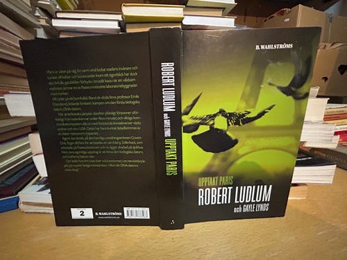 Upptakt Paris av Robert Ludlum, Gayle Lyn, bok, Very Fine plus