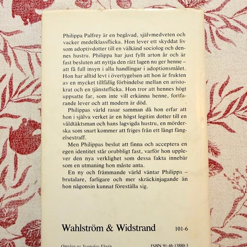P.D. James - Av oskyldigt blod - Detektivroman - deckare inbunden