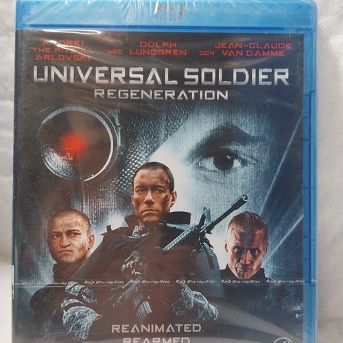 Universal Soldier: Regeneration Blu-Ray Oöppnad & Inplastad