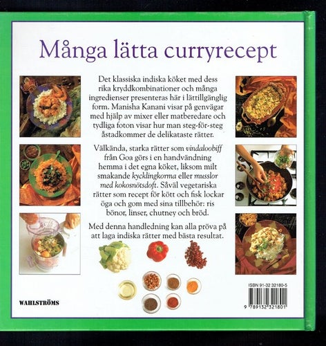 Många lätta curryrecept - Manisha Kanani