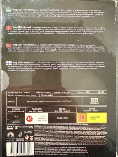 NCIS: Naval Criminal Investigative Service - The Complete First Season (DVD)