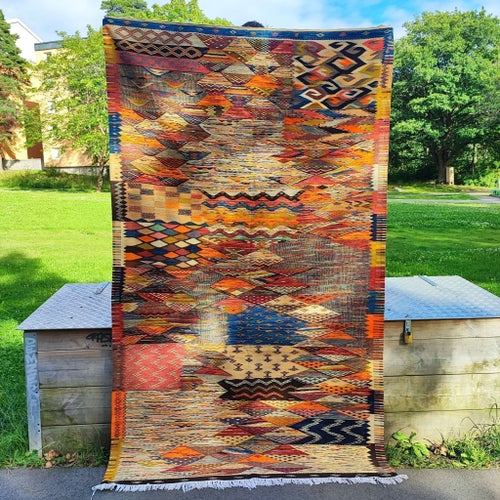 Berber konstverk matta 156×250 cm