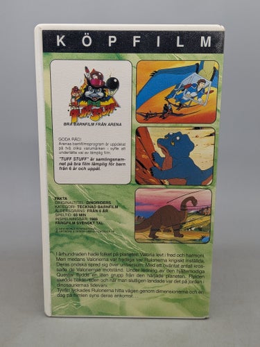 Dino-Riders / Dino Riders - Äventyret Börjar Vol 1 - Svenskt tal - VHS
