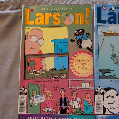 Larsson tidningar 2003