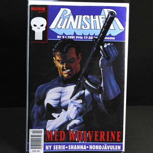 Punisher - 1991 - NR 2 - med Wolverine