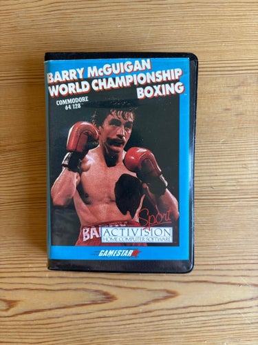 Barry McGuigan World Championship Boxing Commodore 64 kassett - 1985 - dataspel