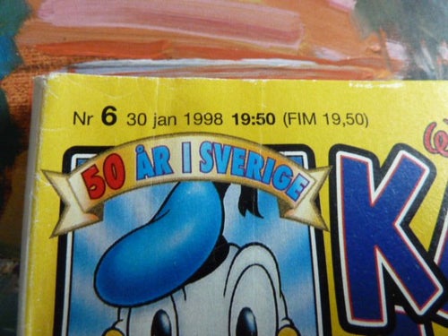 KALLE ANKA & C:O, 1998 NR 6, TIDNING