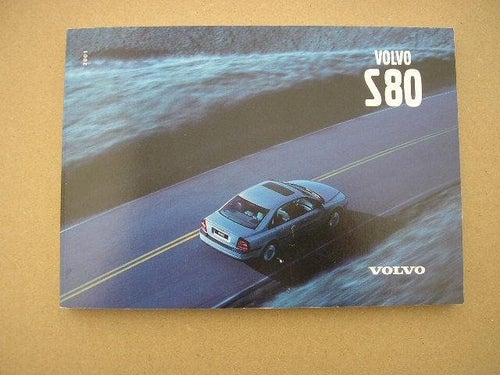VOLVO Instruktionsbok S80 2001