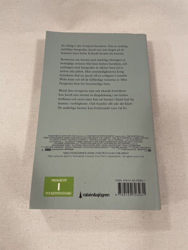 Miss Peregrines hem för besynnerliga barn | Ransom Riggs | Miss Peregrine | Pkt
