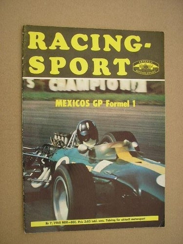 Racingsport /Allt om MC 1968 Nr. 7