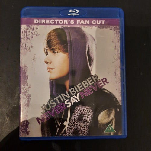 JUSTIN BIEBER - NEVER SAY NEVER Director's Fan Cut / BLU-RAY / SVENSK TEXT