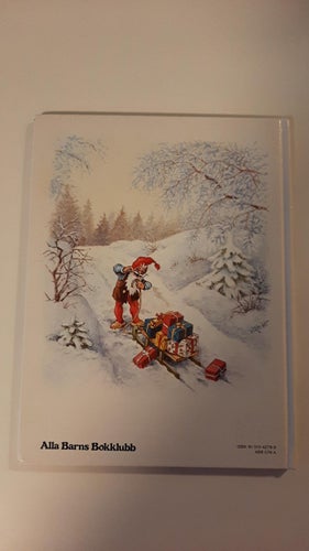 JUL I TOMTELAND CARLA VILH HANSEN TRYCKT 1990 I FINT SKICK