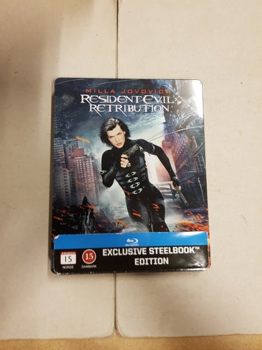 Resident Evil: Retribution (Blu-ray) - FINT SKICK! (Steelbook)
