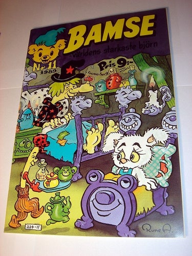 BAMSE 1989 11 (svensk) NY OLÄST