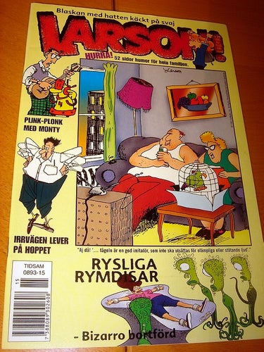 LARSON (svensk) NY OLÄST Nr 15 1999 !!!