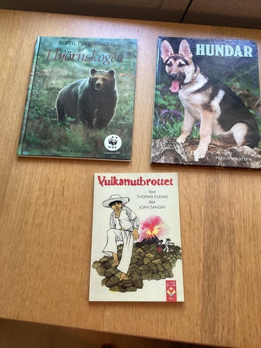 3 böcker – Hundar, Björnskogen & Vulkanutbrottet | WWF, djurböcker & äventyr